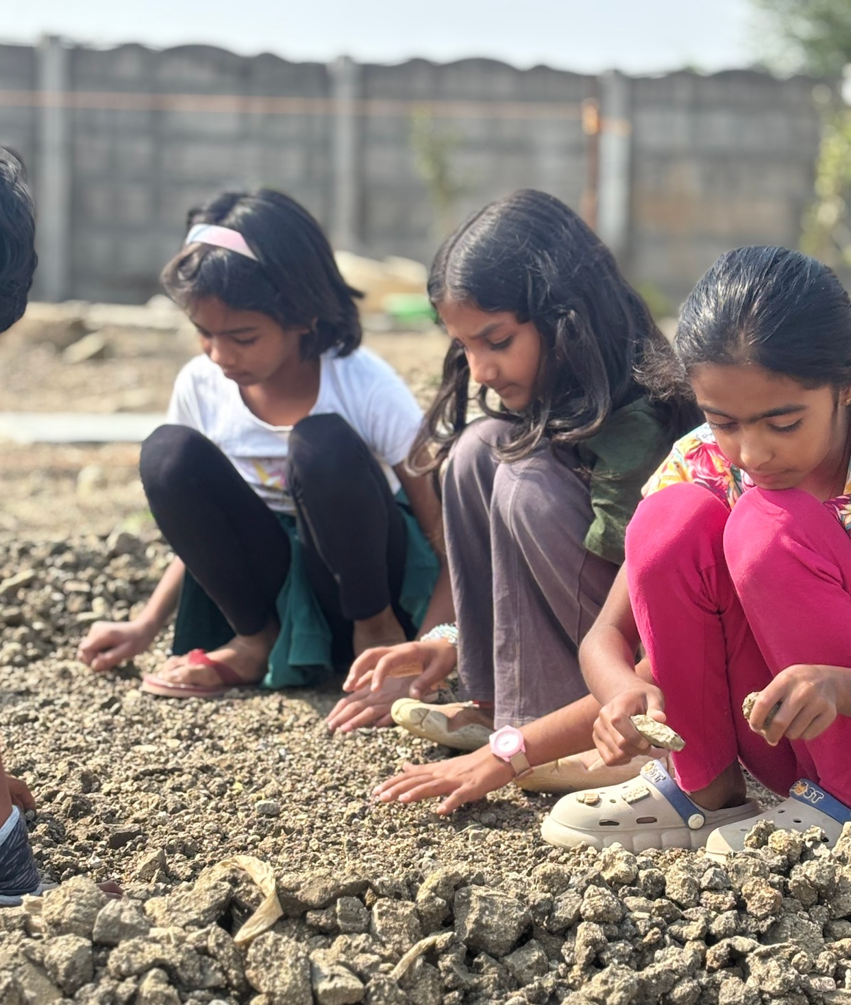 Children learning together at The Integral School